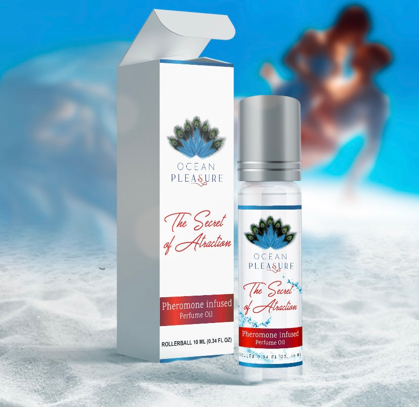Ocean Pleasure Roll-On The Secret of Attraction  Perfume Oil UNISEX for Men-Women